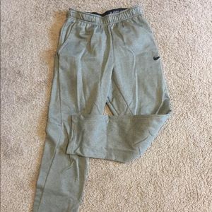 Gray Nike sweatpants! (Like new)